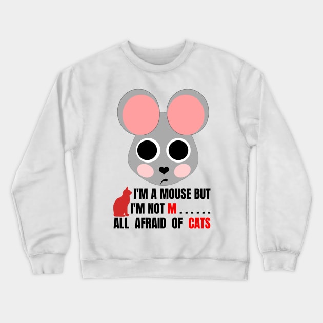 Mouse Crewneck Sweatshirt by alialbadr